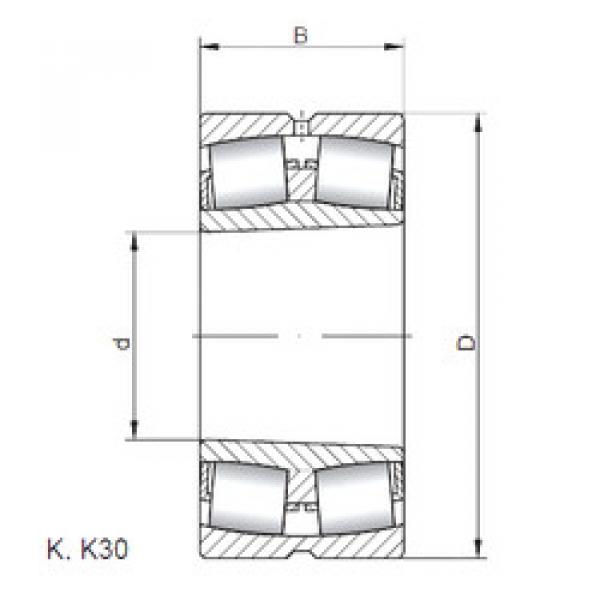 Подшипник 230/900 KCW33 CX #1 image