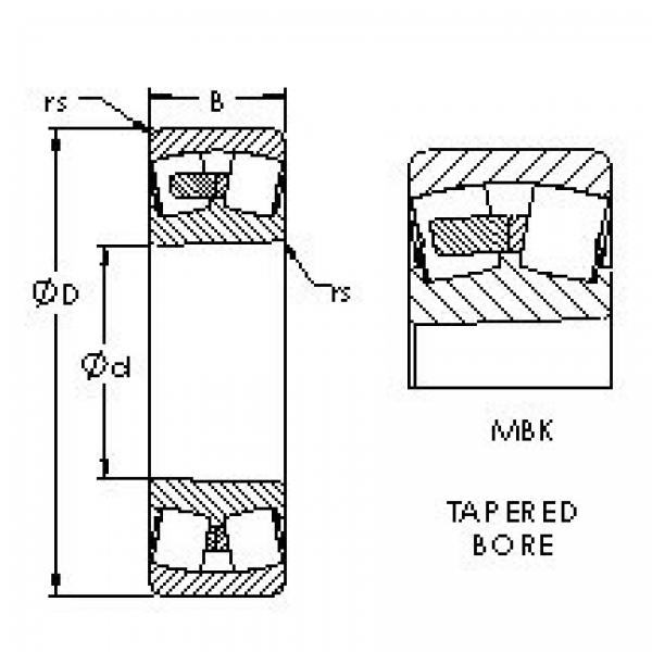 Подшипник 22212MBK AST #1 image