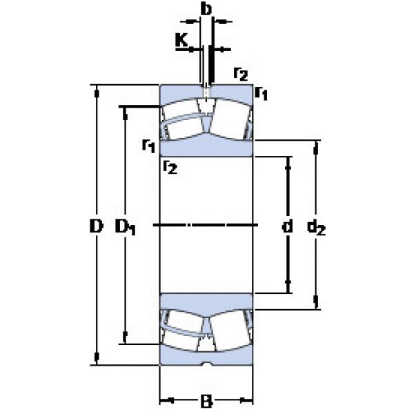 Подшипник 22311 E SKF #1 image