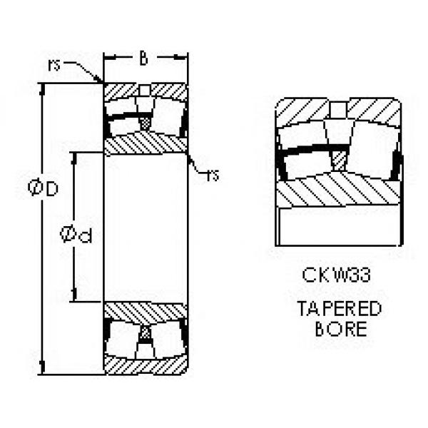 Подшипник 22312CYKW33 AST #1 image