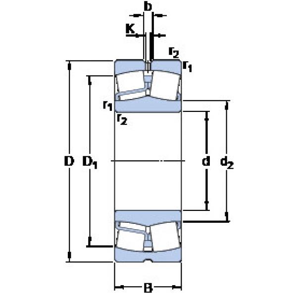 Подшипник 21317 E SKF #1 image