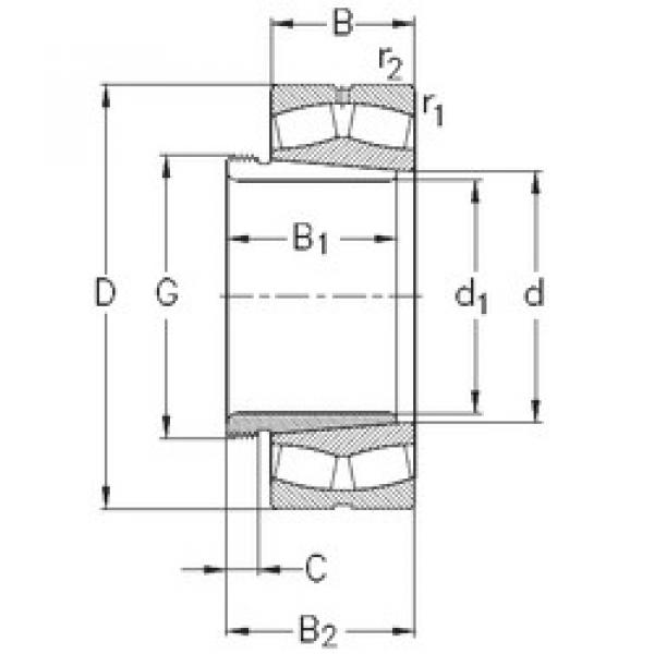 Подшипник 239/530-K-MB-W33+AH39/530 NKE #1 image