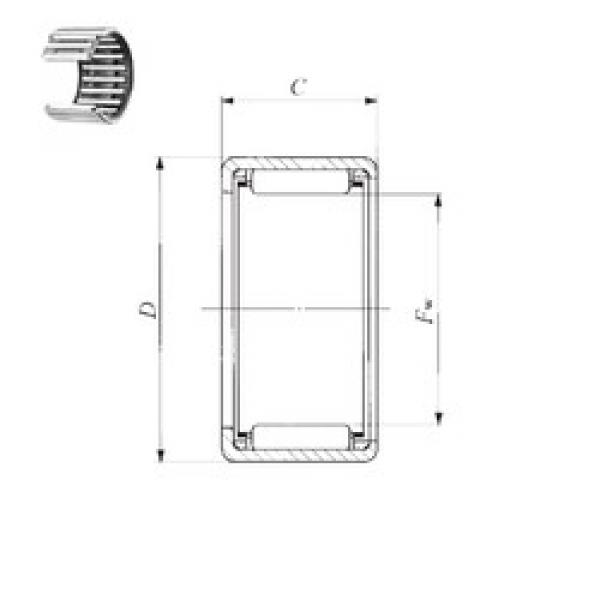 Подшипник BA 65 Z IKO #1 image