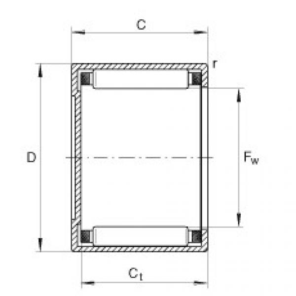 Подшипник BK0912 INA #1 image