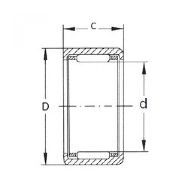 Подшипник HK5528 FBJ #1 image