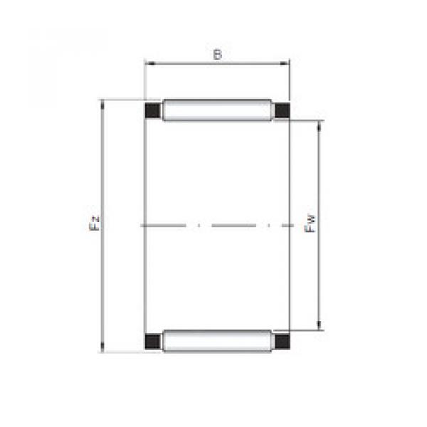 Подшипник K20x26x17 CX #1 image