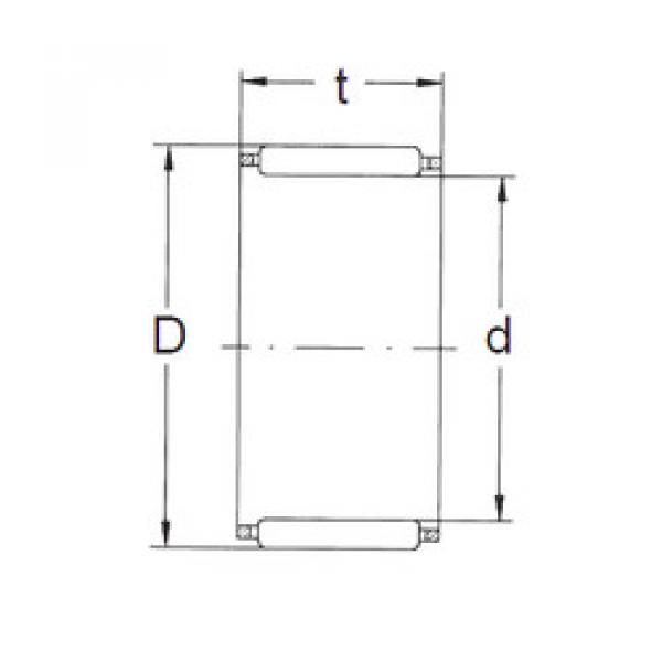 Подшипник K100X107X21 FBJ #1 image