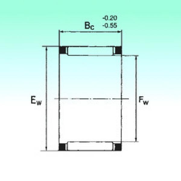 Подшипник KZK 18x22x10 NBS #1 image