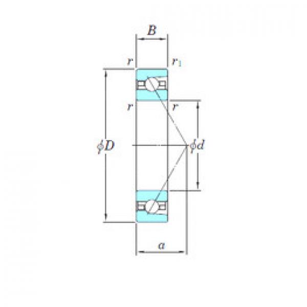 Подшипник 3NCHAR924 KOYO #1 image