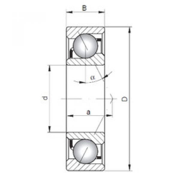 Подшипник 7208 B ISO #1 image