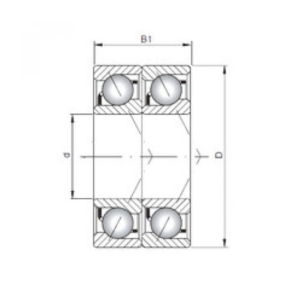 Подшипник 7210 B-UD CX #1 image