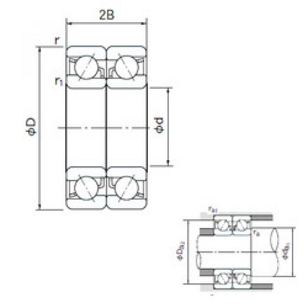 Подшипник 7028CDB NACHI #1 image