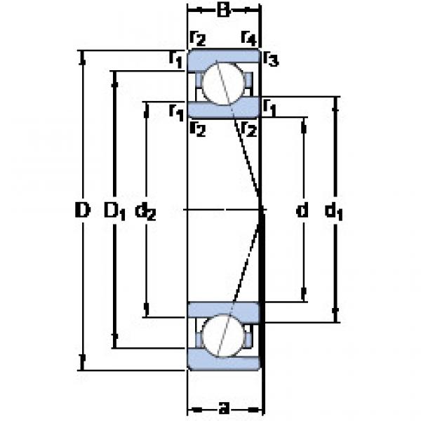 Подшипник 71904 CE/P4A SKF #1 image