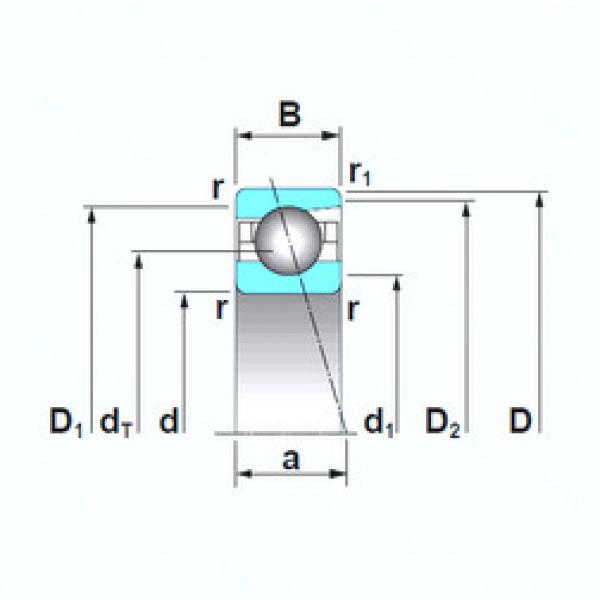 Подшипник 7909A5TRSU NSK #1 image