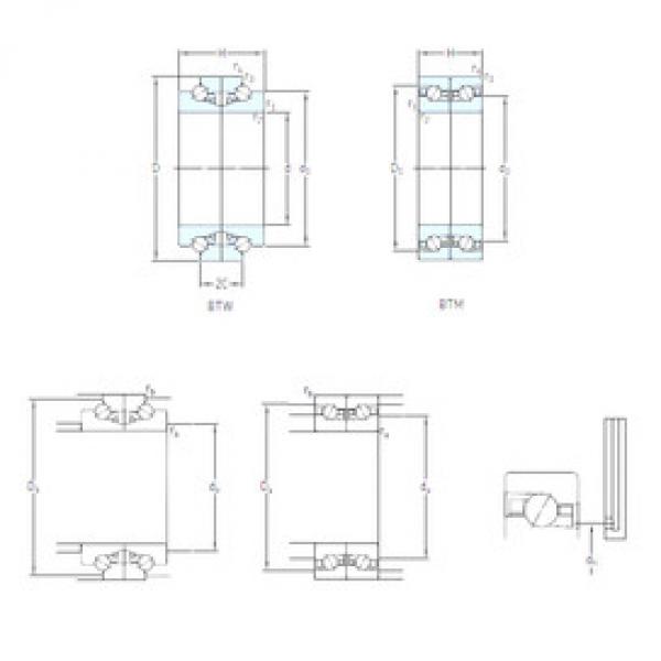 Подшипник BTM 100 ATN9/HCP4CDB SKF #1 image