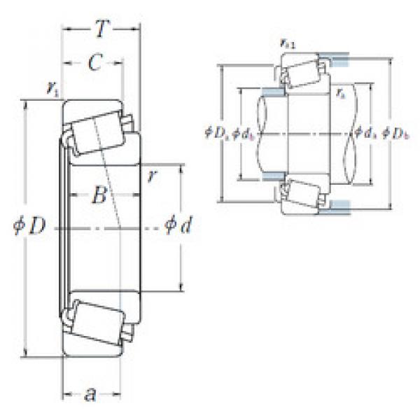 Подшипник LM104949/LM104911A NSK #1 image