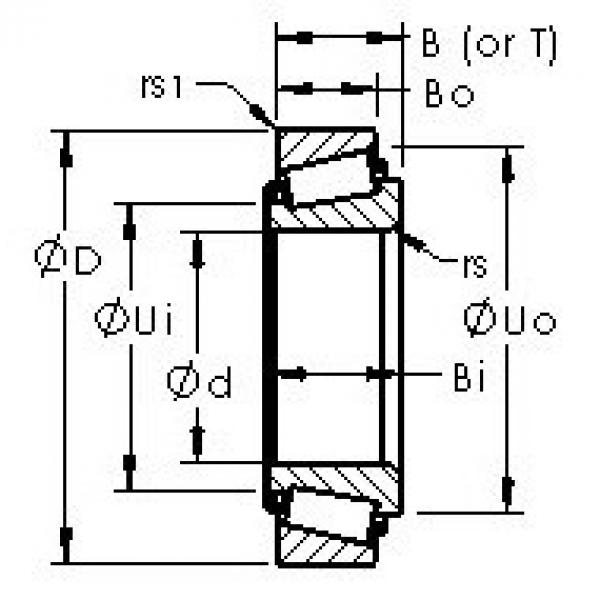 Подшипник 15590/15520 AST #1 image