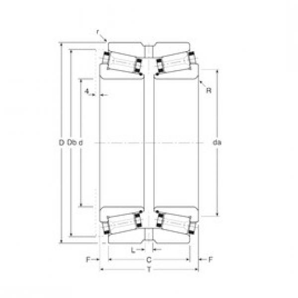 Подшипник 124070/124112XG Gamet #1 image