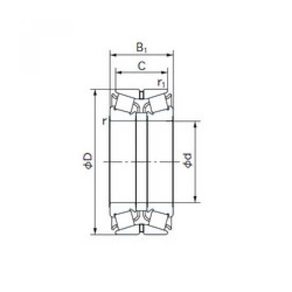 Подшипник 180KBE22 NACHI #1 image