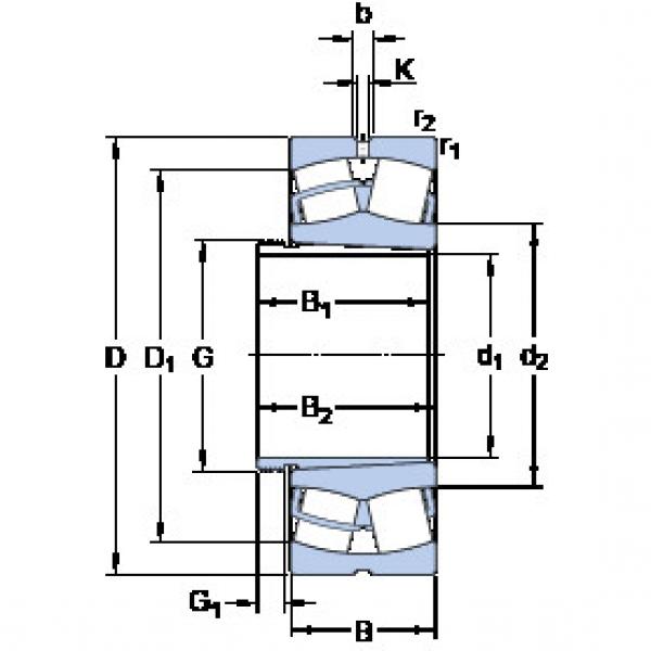 Подшипник 23132 CCK/W33 + AH 3132 G SKF #1 image