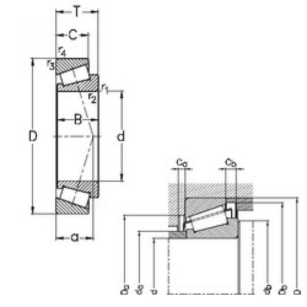 Подшипник 32218 NKE #1 image