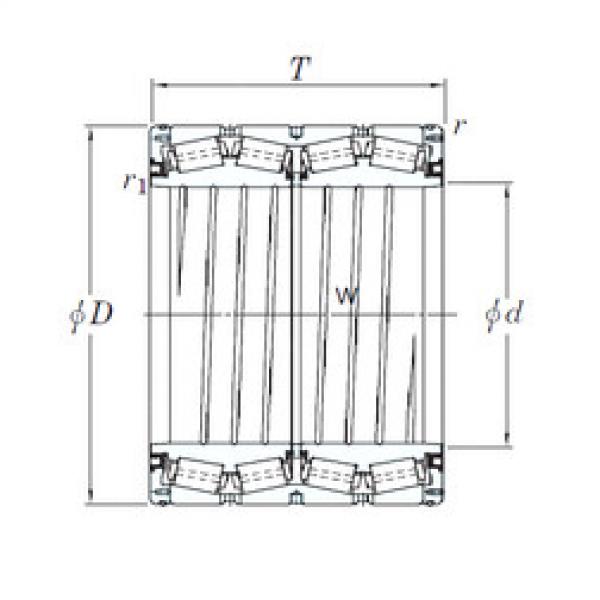 Подшипник 47TS886245-1 KOYO #1 image