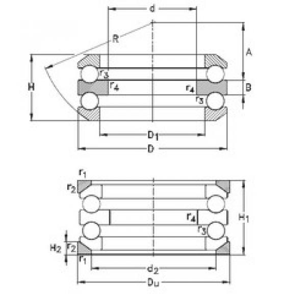 Подшипник 54204+U204 NKE #1 image