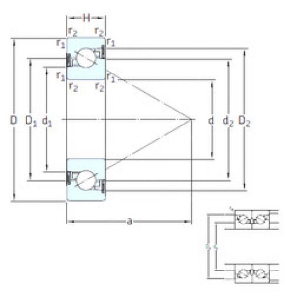 Подшипник BSD 60120 CG-2RZ SKF #1 image