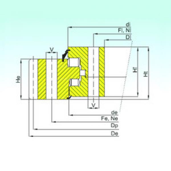 Подшипник ER3.20.1600.400-1SPPN ISB #1 image