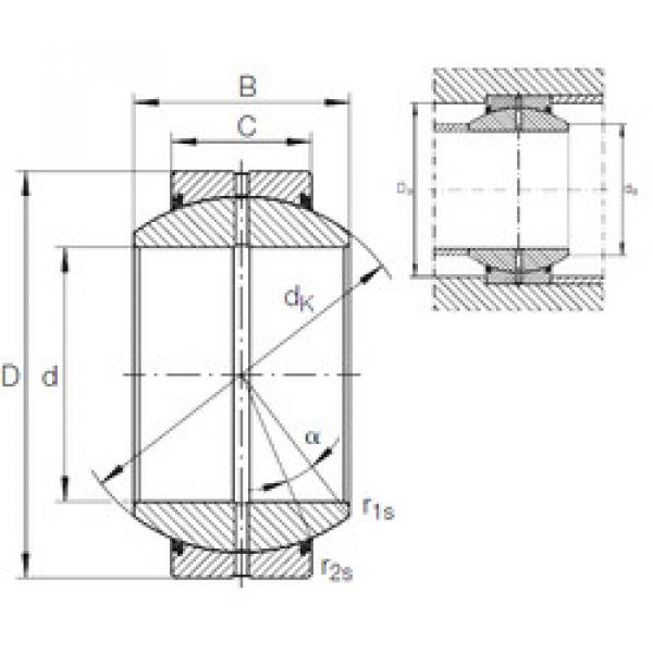 Подшипник GE 140 FO-2RS INA #1 image