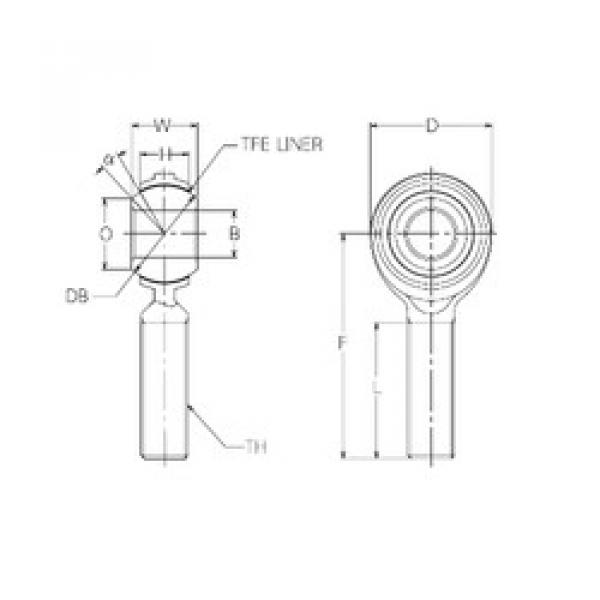 Подшипник RBT25E NMB #1 image