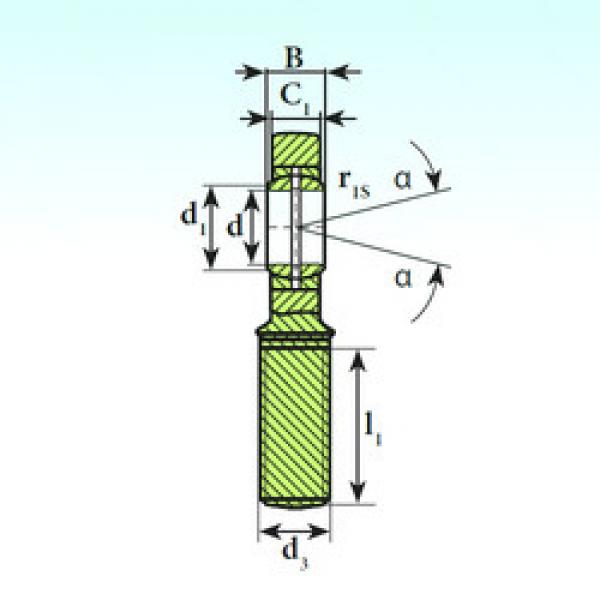 Подшипник SA 25 ES 2RS ISB #1 image