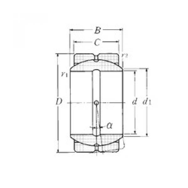 Подшипник SA1-15B NTN #1 image