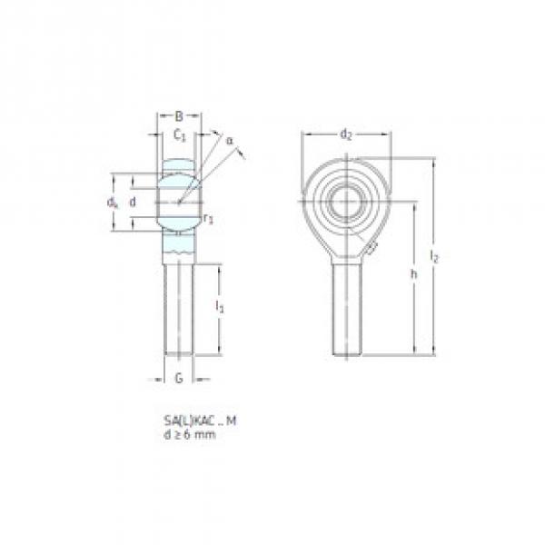 Подшипник SAKAC30M SKF #1 image