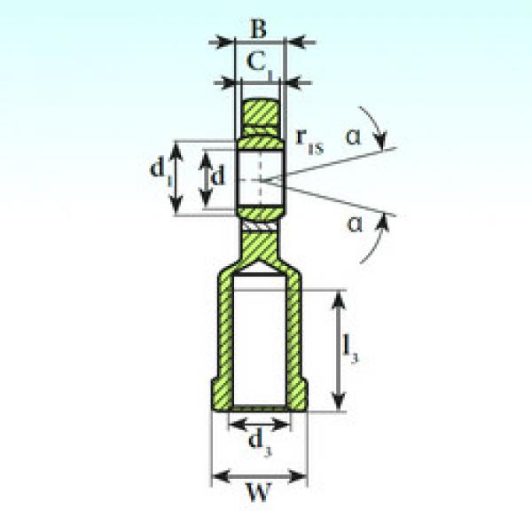 Подшипник SI 80 C 2RS ISB #1 image