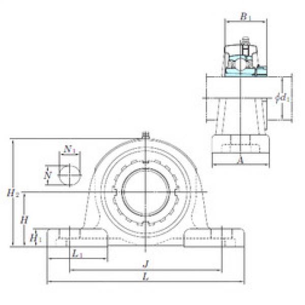 Подшипник UKP210 KOYO #1 image