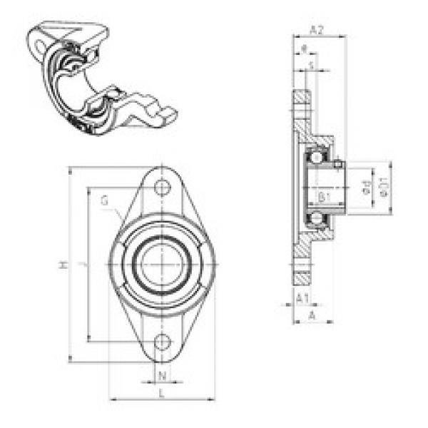 Подшипник USFL209 SNR #1 image